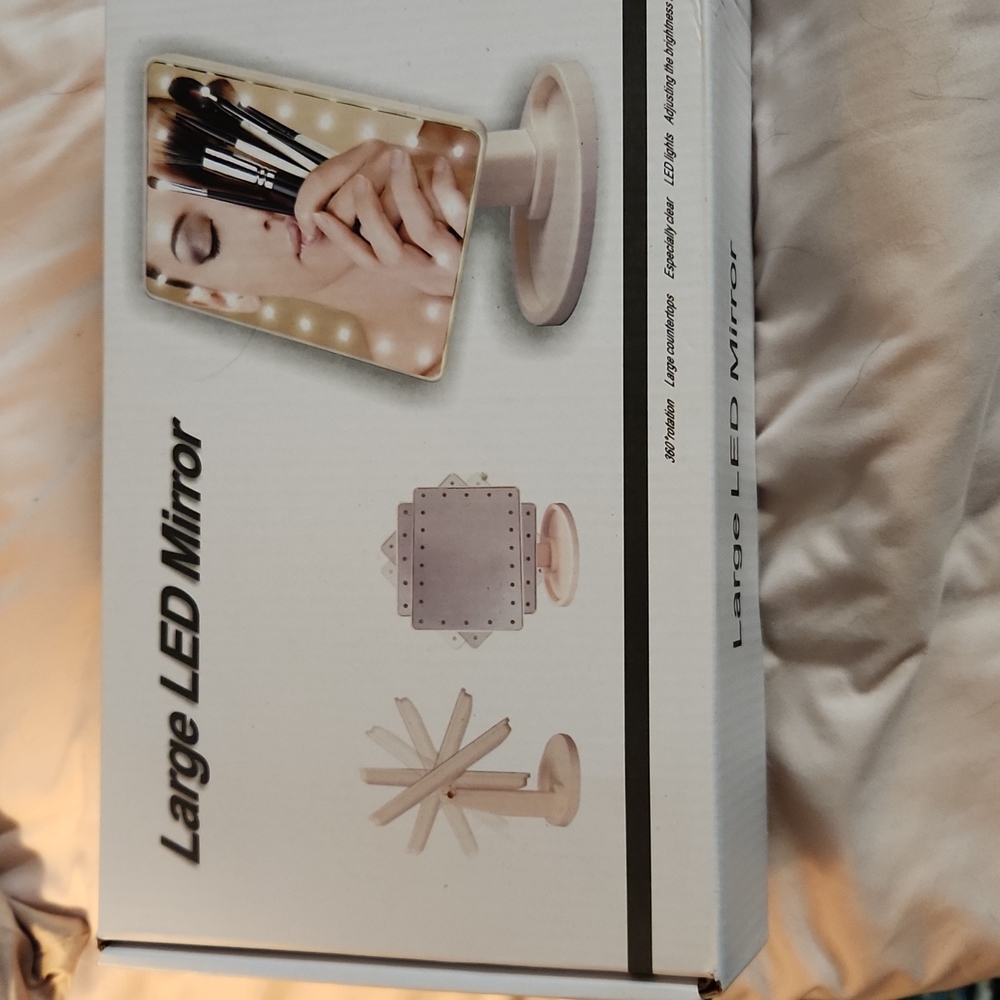 Large led mirror